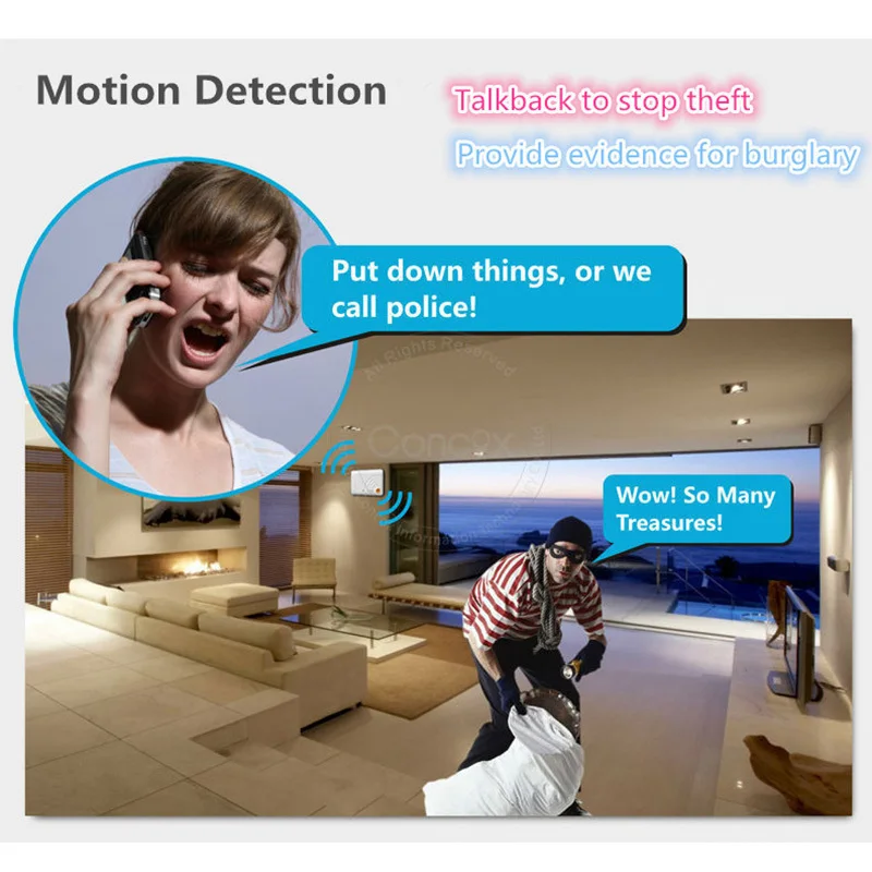 3G Wireless Home Security Wifi IP Camera Alarm Infrared Motion Detector PIR Sensor H.264 720P Android IOS App Night Version JH09
3G Wireless Home Security Wifi IP Camera Alarm Infrared Motion Detector PIR Sensor H.264 720P Android IOS App Night Version JH09