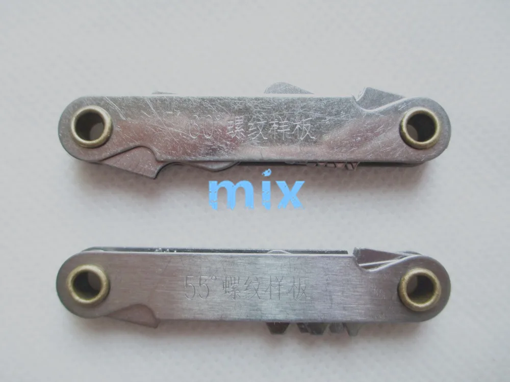Fixmee 1pc 55 Whitworth and 1pc 60 Metric screw Thread pitch Measure Gage Meter tool
Fixmee 1pc 55 Whitworth and 1pc 60 Metric screw Thread pitch Measure Gage Meter tool