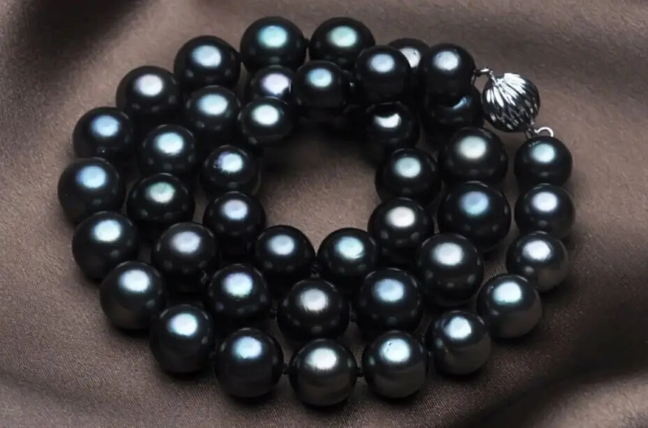 Free shipping hot sale Women Bridal Wedding Jewelry >>10-11mm tahitian black pearl necklace 18inch
Free shipping hot sale Women Bridal Wedding Jewelry >>10-11mm tahitian black pearl necklace 18inch