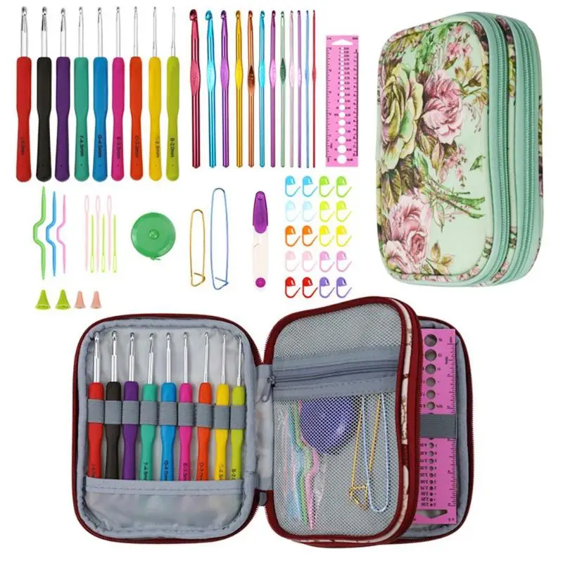 9pcs TPR Aluminum Sewing Needles Crochet Hooks Crochet Hook Threads Hoops Stitching Knit Craft Tools Sewing Kit Costume Making
9pcs TPR Aluminum Sewing Needles Crochet Hooks Crochet Hook Threads Hoops Stitching Knit Craft Tools Sewing Kit Costume Making