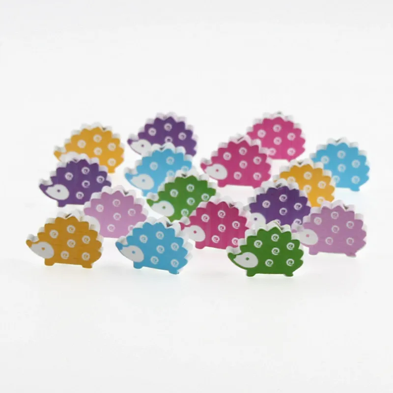 DIY Hedgehog Shape Wood Beads 40pcs 23x17x5mm Multicolor Wooden Beads for Jewelry Making Handmade Baby Rattle Pacifier clip
DIY Hedgehog Shape Wood Beads 40pcs 23x17x5mm Multicolor Wooden Beads for Jewelry Making Handmade Baby Rattle Pacifier clip