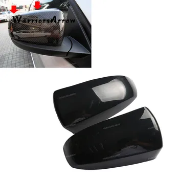 

Front Pair L+R Outside Rearview Mirror Cover Cap Unpainted For BMW X5 X6 E70 E71 E72 2007-2012 51167180725 51167180726