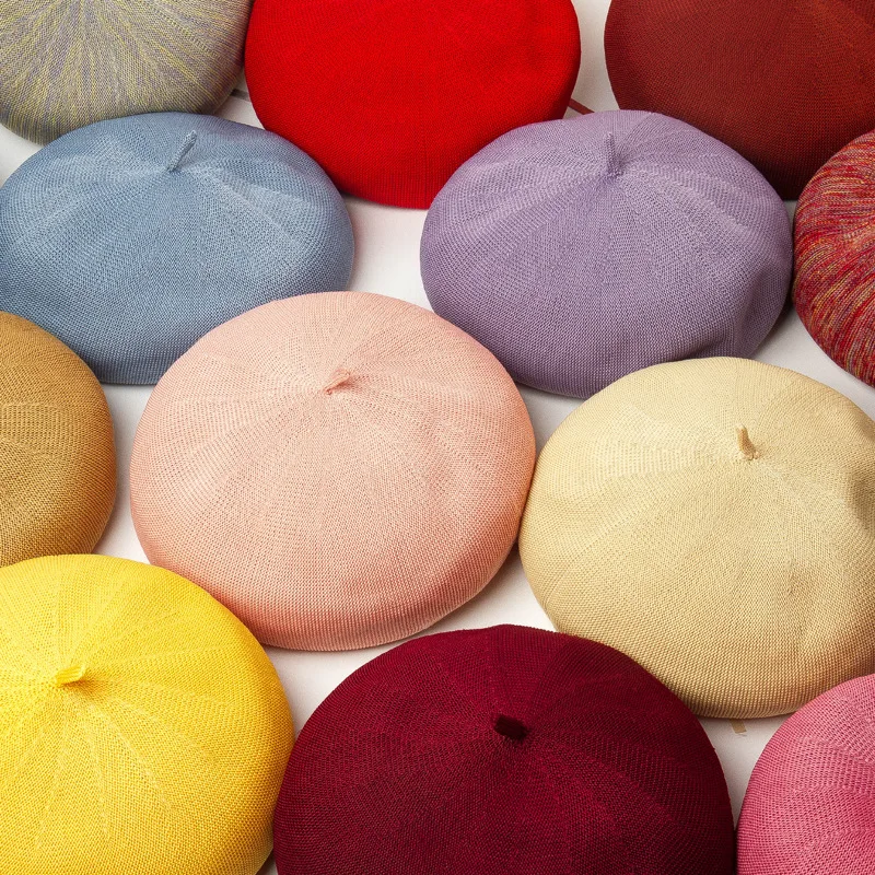 summer casual simple breathable belt drawstring adjustable knit beret painter hat ladies pink pompom hat hot artist french hat
summer casual simple breathable belt drawstring adjustable knit beret painter hat ladies pink pompom hat hot artist french hat