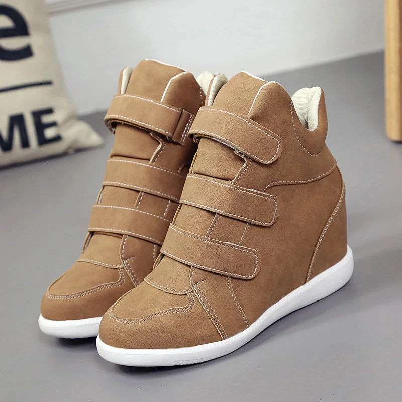 Women's Heights Wedges Spring Female High Heel Platform Increasing Shoes Ladies Band Fashion Casual Footwear zapatos de mujer
Women's Heights Wedges Spring Female High Heel Platform Increasing Shoes Ladies Band Fashion Casual Footwear zapatos de mujer