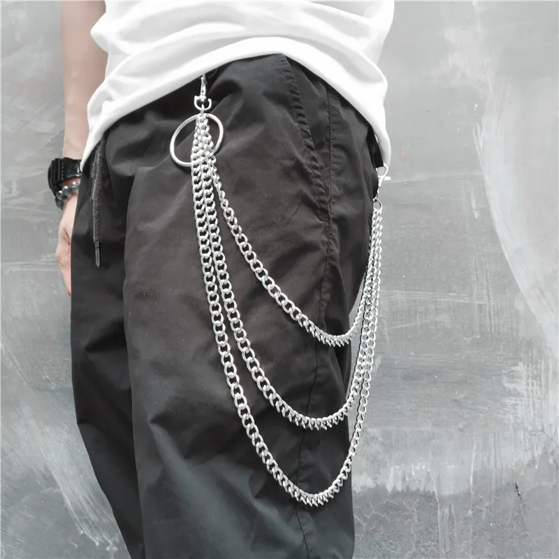 BLA Punk Hip-hop Fashion Pants chain Belt Waist Chain Jeans Chain Keychain Metal Keyring Men Women Accessories Jewelry Z30
BLA Punk Hip-hop Fashion Pants chain Belt Waist Chain Jeans Chain Keychain Metal Keyring Men Women Accessories Jewelry Z30
