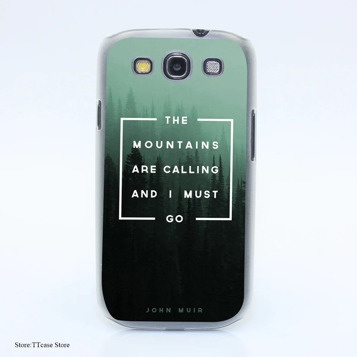 3451G The Mountains Are Calling Xlm Print Hard Transparent font b Case b font Cover for