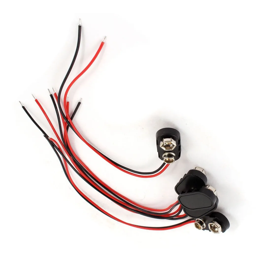 TOP 5 x black plastic case 14, 99 cm 2 - cable connector 9 V rechargeable battery
TOP 5 x black plastic case 14, 99 cm 2 - cable connector 9 V rechargeable battery