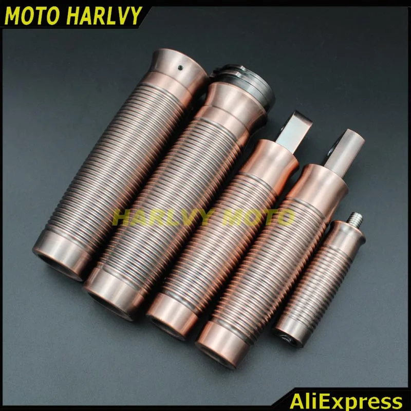 CNC Bronze Custom Rough Crafts Aluminum Handlebar Grips Fits For Harley Sportster XL1200 883 Forty-Eight Softail Dyna Touring
CNC Bronze Custom Rough Crafts Aluminum Handlebar Grips Fits For Harley Sportster XL1200 883 Forty-Eight Softail Dyna Touring