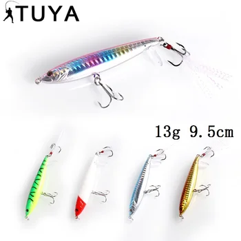 TUYA 1PC Pencil Fishing Lure top water Minnow Artificial Hard Bait Floating topwater Stickbait Popper 9.5cm 13g 
TUYA 1PC Pencil Fishing Lure top water Minnow Artificial Hard Bait Floating topwater Stickbait Popper 9.5cm 13g