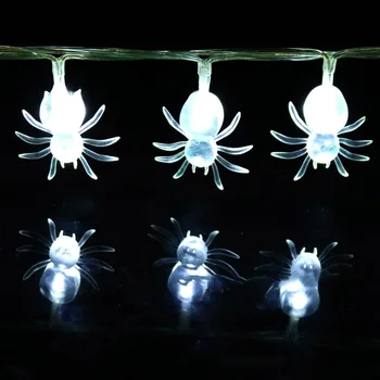 2m 20 LEDs Spider String Lights 3 Modes Battery Powered Halloween Decoration Lamp QJS Shop
2m 20 LEDs Spider String Lights 3 Modes Battery Powered Halloween Decoration Lamp QJS Shop
