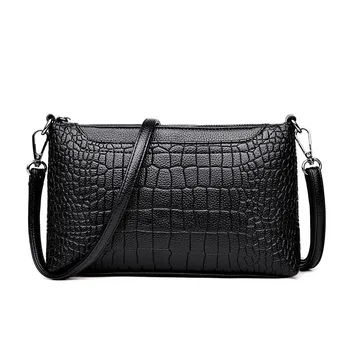 Women's Genuine Leather Handbags Small Cow Leather Day Clutches Alligator Shoulder CrossBody Bags Fashion Soft Flap Women Bags
Women's Genuine Leather Handbags Small Cow Leather Day Clutches Alligator Shoulder CrossBody Bags Fashion Soft Flap Women Bags
