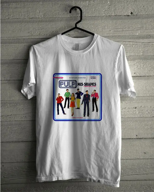 90s Pulp Mis-shapes Vintage promo album tour shirt jarvis cocker oasis stone T shirt Brand 2019 Male Short Sleeve top tee
90s Pulp Mis-shapes Vintage promo album tour shirt jarvis cocker oasis stone T shirt Brand 2019 Male Short Sleeve top tee