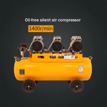 Upgraded 90A Oil-Free Air Compressor Woodworking Spray Paint Air Pump Portable Mute Air Compressor 220V 680W*3 1400r/Min 0.7Mpa
Upgraded 90A Oil-Free Air Compressor Woodworking Spray Paint Air Pump Portable Mute Air Compressor 220V 680W*3 1400r/Min 0.7Mpa