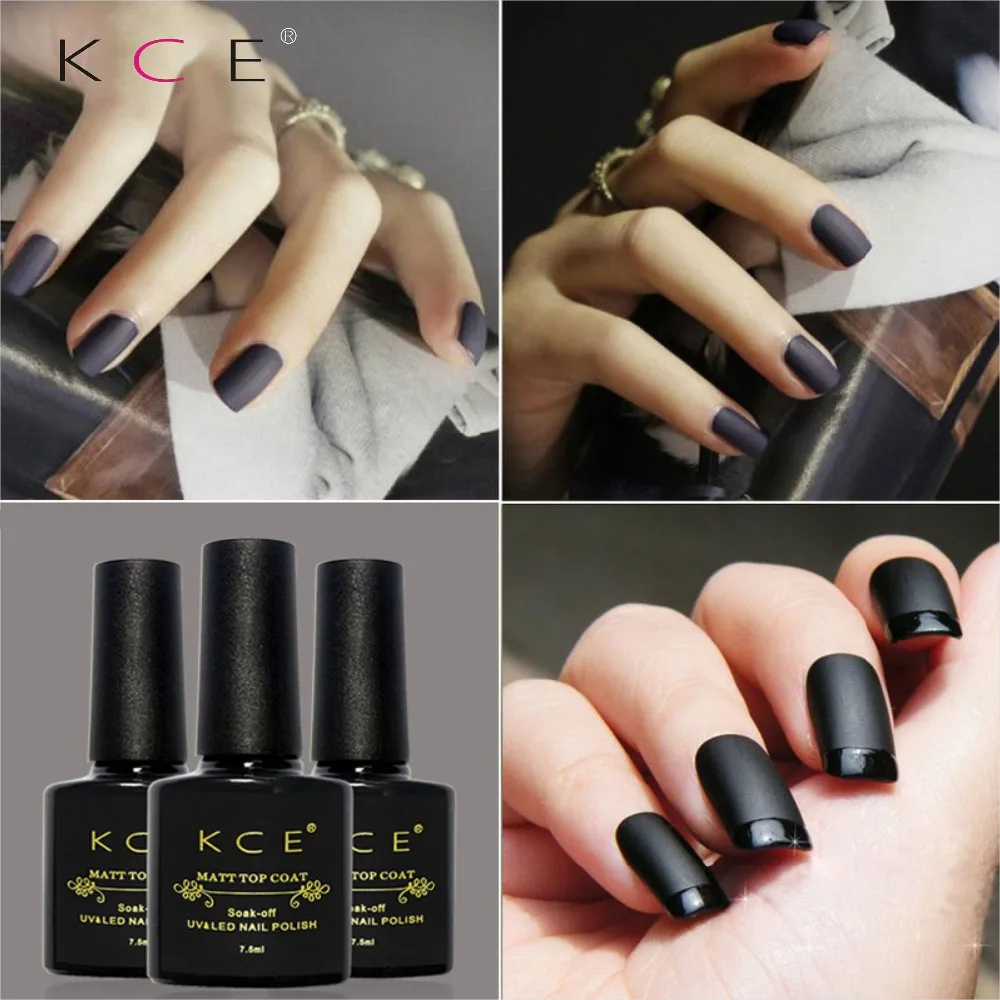 KCE 10ml/pcs Matte Top Coat UV&LED Nail Gel Polish Long Lasting Gel Varnish Matte Coat UV Gel Lacquer Nail Art Matte Top Coat
KCE 10ml/pcs Matte Top Coat UV&LED Nail Gel Polish Long Lasting Gel Varnish Matte Coat UV Gel Lacquer Nail Art Matte Top Coat