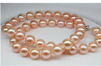 HUG 18"11-12MM NATURAL SOUTH SEA GENUINE PINK PEARL NECKLACE Lovely Women's Wedding Jewelry Pretty Fine Factory direct
HUG 18"11-12MM NATURAL SOUTH SEA GENUINE PINK PEARL NECKLACE Lovely Women's Wedding Jewelry Pretty Fine Factory direct