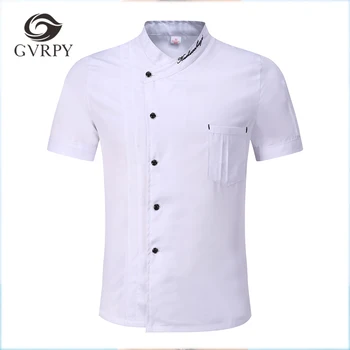 3 Colors Wholesale Unisex Kitchen Chef Uniforms Bakery Food Service Short Sleeve Breathable Double Breasted Chef Jackets & Apron
3 Colors Wholesale Unisex Kitchen Chef Uniforms Bakery Food Service Short Sleeve Breathable Double Breasted Chef Jackets & Apron