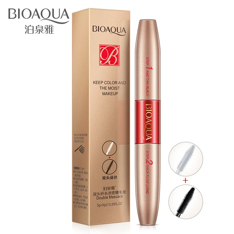 1pcs Double Ended White + Black 3D Fiber Mascara Waterproof Makeup Thick Lengthening Curling Eyelash Extension Eye Makeup Set
1pcs Double Ended White + Black 3D Fiber Mascara Waterproof Makeup Thick Lengthening Curling Eyelash Extension Eye Makeup Set