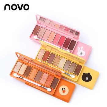 NOVO New 8 Color Silky Slide Eyeshadow Palette Wet & Dry Powder Eyeshadow With Brush Makeup Shimmer Matte Nude Smooth Eye Shadow
NOVO New 8 Color Silky Slide Eyeshadow Palette Wet & Dry Powder Eyeshadow With Brush Makeup Shimmer Matte Nude Smooth Eye Shadow