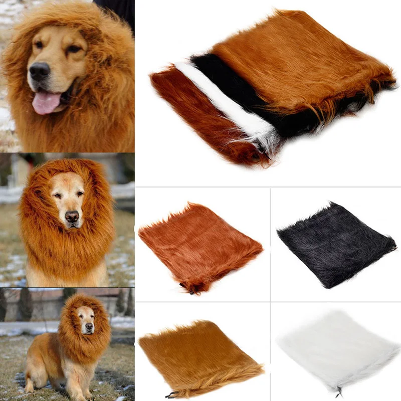 Dog Dress Up Pet Cat Costume Halloween Clothes Fancy Mane Wig For Dogs Dress Up Large Dogs Accessories
Dog Dress Up Pet Cat Costume Halloween Clothes Fancy Mane Wig For Dogs Dress Up Large Dogs Accessories
