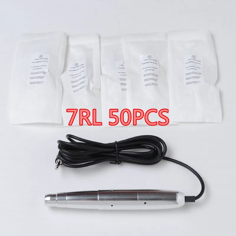 50PCS 7RL Sterilized Permanent Makeup Needles cartridges for eyebrow lip needles 600D-G NEEDLE
50PCS 7RL Sterilized Permanent Makeup Needles cartridges for eyebrow lip needles 600D-G NEEDLE