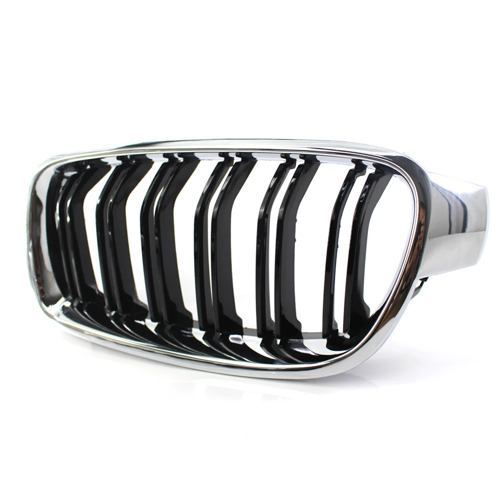 For BMW 3 Series F30 320i 328i 2012-2017 Racing Grills Car Front Hood Kidney Grille Auto Bonnet Grill Silver ( 2Pcs )
For BMW 3 Series F30 320i 328i 2012-2017 Racing Grills Car Front Hood Kidney Grille Auto Bonnet Grill Silver ( 2Pcs )