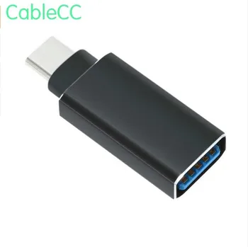 USB 3.1 Type C Male Connector to A Female OTG Data Host Adapter for Chromebook & Cell Phone
USB 3.1 Type C Male Connector to A Female OTG Data Host Adapter for Chromebook & Cell Phone