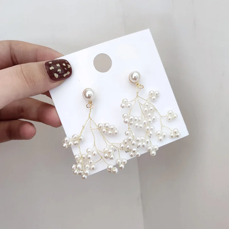 2019 fashion women's earrings long tassel irregular branch shape pearl cold wind metal jewelry earrings for women
2019 fashion women's earrings long tassel irregular branch shape pearl cold wind metal jewelry earrings for women