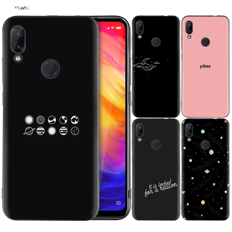 Silicone Coque Case for Xiaomi Redmi Note 7 6 5 Pro Mi A1 A2 8 Lite 9 GO Poco F1 S2 4 4X Plus Dark Space Locked Reason
Silicone Coque Case for Xiaomi Redmi Note 7 6 5 Pro Mi A1 A2 8 Lite 9 GO Poco F1 S2 4 4X Plus Dark Space Locked Reason