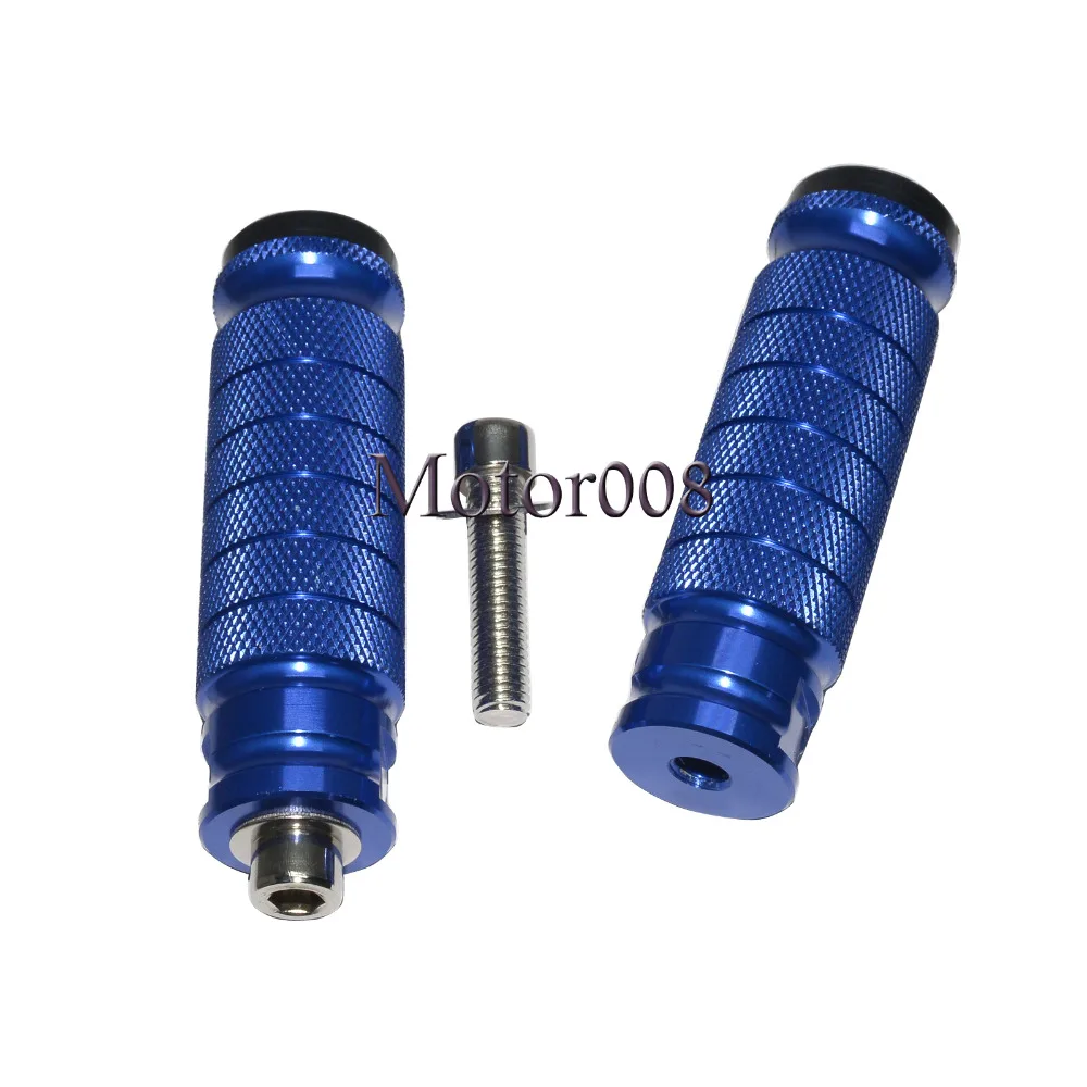 Blue CNC Aluminum Motorcycle Rearsets Rear Set With 8mm Bolt Footrests Footpeg Foot Rest Pegs Pedal For Harley Yamaha Universal
Blue CNC Aluminum Motorcycle Rearsets Rear Set With 8mm Bolt Footrests Footpeg Foot Rest Pegs Pedal For Harley Yamaha Universal