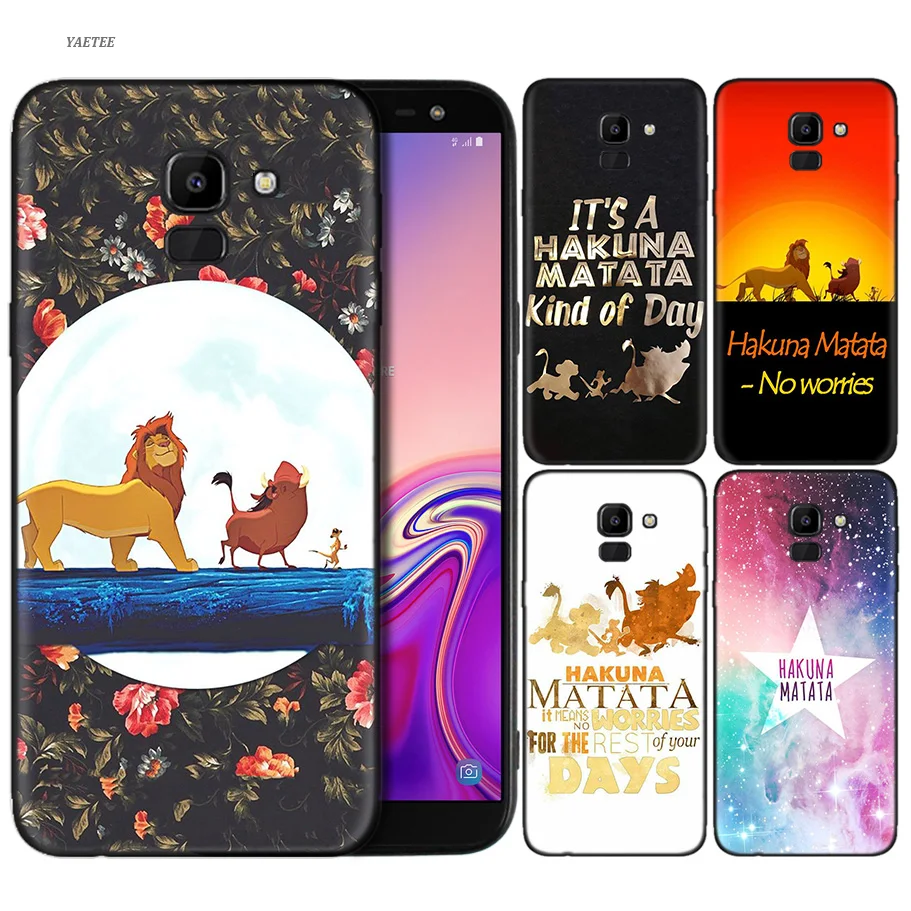 TPU Case for Samsung Galaxy A50 A30 A10 A9 A8 A7 A6 Plus 2018 Phone Cover for Samsung J6 J8 J4 Plus 2018 Hakuna Matata Lion King
TPU Case for Samsung Galaxy A50 A30 A10 A9 A8 A7 A6 Plus 2018 Phone Cover for Samsung J6 J8 J4 Plus 2018 Hakuna Matata Lion King