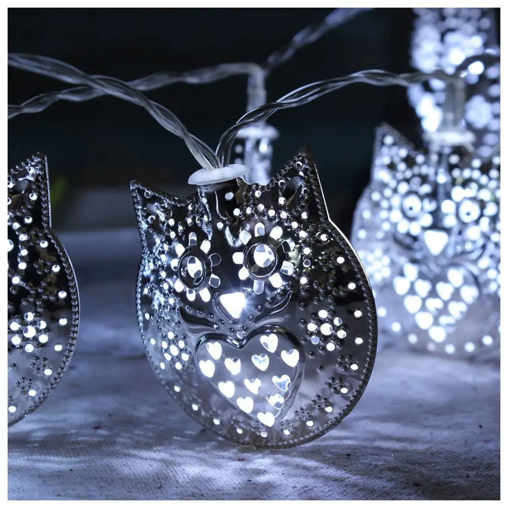 10 Led Fairy Lovely Silver Owl Luminaria Battery Operated String Lights 1m LED Decoration For Christmas Garland On The Window
10 Led Fairy Lovely Silver Owl Luminaria Battery Operated String Lights 1m LED Decoration For Christmas Garland On The Window