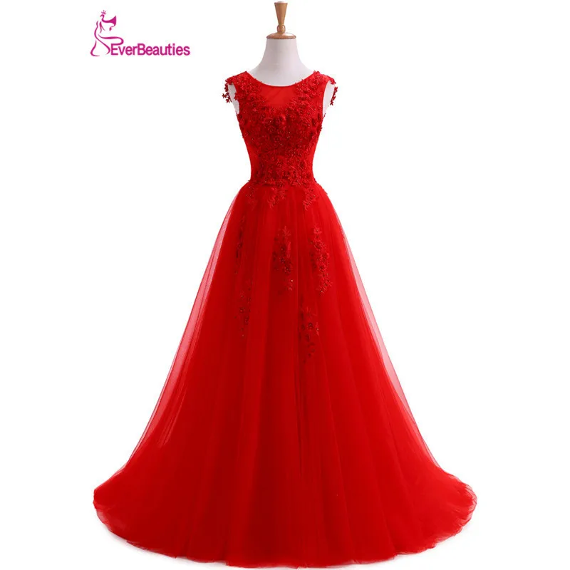 Robe De Soiree Red Evening Dresses Long Plus Size Tulle Prom Lace Up Beaded Gown Vestidos De Festa Elie Saab Abendkleider 2019
Robe De Soiree Red Evening Dresses Long Plus Size Tulle Prom Lace Up Beaded Gown Vestidos De Festa Elie Saab Abendkleider 2019