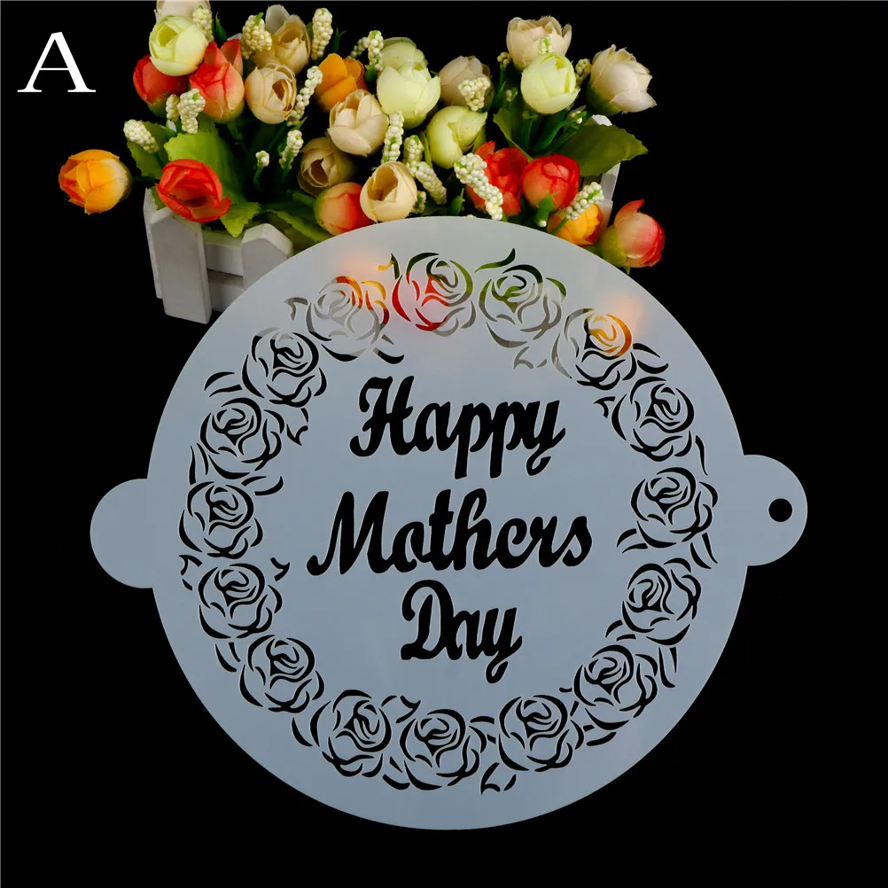 MENGXIANG Happy Mothers Day Tiger Wedding Decoration Fondant Cake Stencil Kitchen Cupcake Decorating Template Mold Baking Tools
MENGXIANG Happy Mothers Day Tiger Wedding Decoration Fondant Cake Stencil Kitchen Cupcake Decorating Template Mold Baking Tools