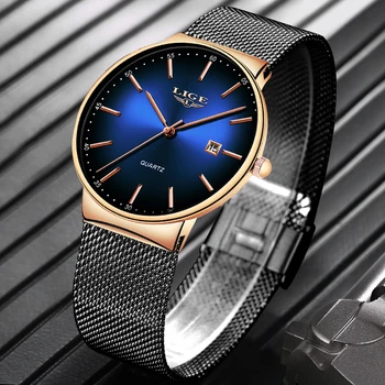 2019 LIGE Casual Slim Strap Date Quartz Watch For Mens Watches Top Brand Luxury Male Fashion Ultra-Thin Dial Waterproof Clock
2019 LIGE Casual Slim Strap Date Quartz Watch For Mens Watches Top Brand Luxury Male Fashion Ultra-Thin Dial Waterproof Clock