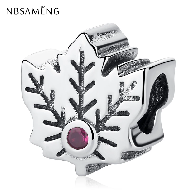 NBSAMENG 100% 925 Sterling Silver Bead Tree Leaves Enamel Charm Rose Red CZ Beads Fit Pandora Bracelets For Women DIY Jewelry
NBSAMENG 100% 925 Sterling Silver Bead Tree Leaves Enamel Charm Rose Red CZ Beads Fit Pandora Bracelets For Women DIY Jewelry