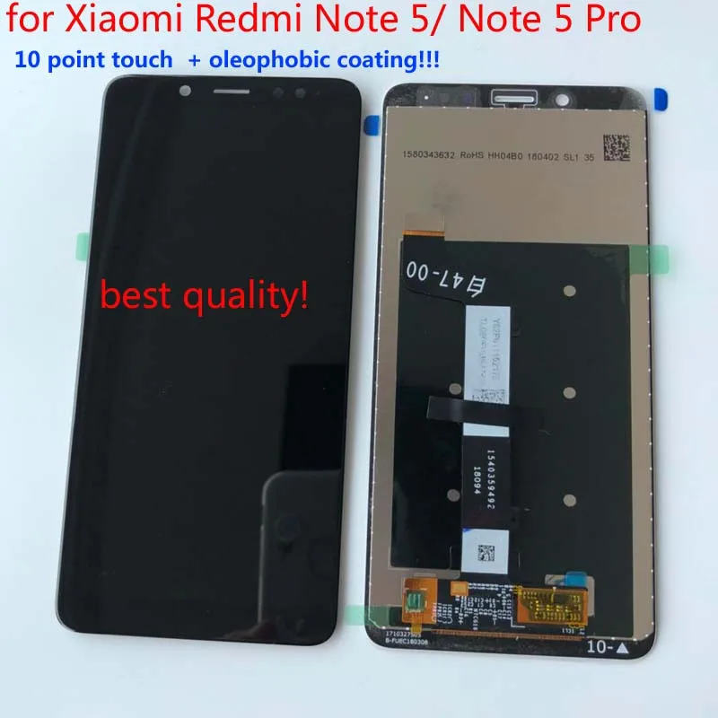 Original AAA Quality LCD+Frame For Xiaomi Redmi Note 5 Pro LCD Display Screen Replacement For Redmi Note 5 LCD Snapdragon 636
Original AAA Quality LCD+Frame For Xiaomi Redmi Note 5 Pro LCD Display Screen Replacement For Redmi Note 5 LCD Snapdragon 636