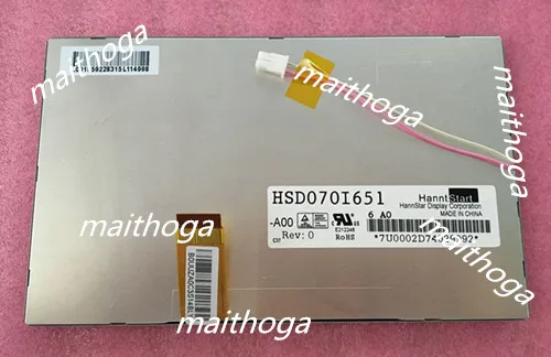 Аналоговый ЖК-экран HannStar 7 0 дюйма TFT 480(RGB)* 234 | Электронные компоненты и