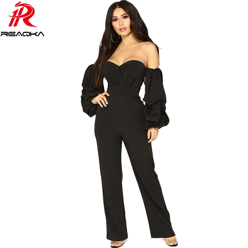 Sexy Slash neck bodysuit women Strapless Lantern Sleeve off shoulder one piece rompers womens jumpsuit elegant Backless clothes
Sexy Slash neck bodysuit women Strapless Lantern Sleeve off shoulder one piece rompers womens jumpsuit elegant Backless clothes