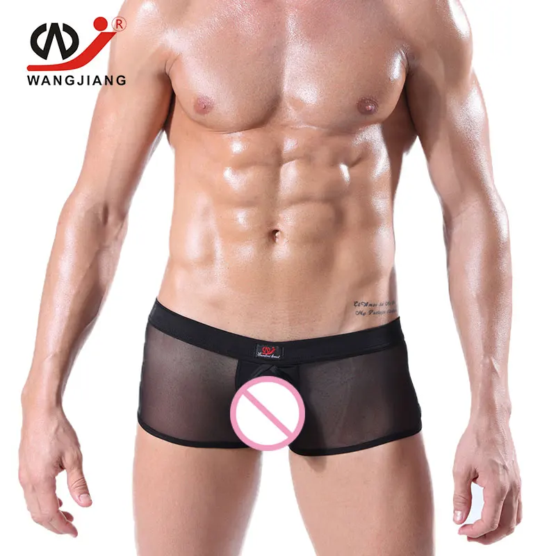 Transparent Mens Sexy Underwear Sexy Gay Men Underwear Mens Underwear Cuecas Boxers Lace Underwear For Erotic Homens 1003PJ
Transparent Mens Sexy Underwear Sexy Gay Men Underwear Mens Underwear Cuecas Boxers Lace Underwear For Erotic Homens 1003PJ