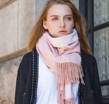 Pashmina Scarf Cashmere Wool Scarf Women Winter Scarfs Double sides Pink White Thick High Quality Natural Fabric Free Shipping
Pashmina Scarf Cashmere Wool Scarf Women Winter Scarfs Double sides Pink White Thick High Quality Natural Fabric Free Shipping