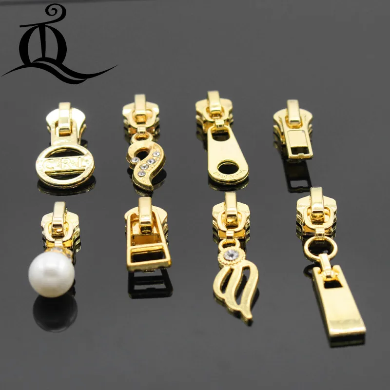 5 pcs 5# mix zipper gold Pearl zipper pull Metal zipper slider,zipper head,Garment,bag and suitcase accessories,clothes,t1
5 pcs 5# mix zipper gold Pearl zipper pull Metal zipper slider,zipper head,Garment,bag and suitcase accessories,clothes,t1