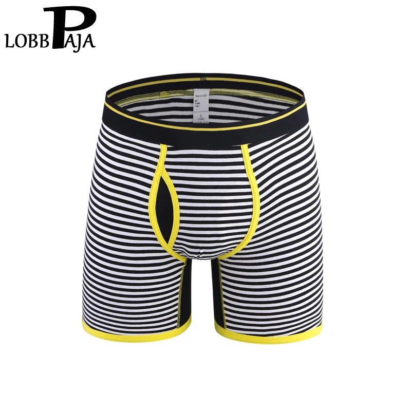 LOBBPAJA Brand Men's Underwear Middle Waist Stripes Cotton Opened U Convex Designer Men Boxers Male Shorts Underpants NT-C0708
LOBBPAJA Brand Men's Underwear Middle Waist Stripes Cotton Opened U Convex Designer Men Boxers Male Shorts Underpants NT-C0708