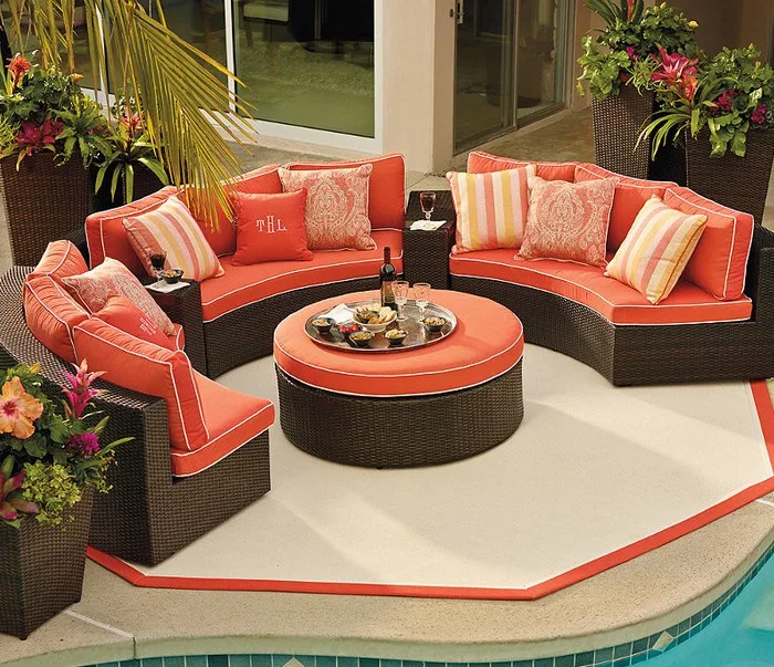 4pcs Outdoor furniture garden Sofa Set Frontgate, Patio Furniture