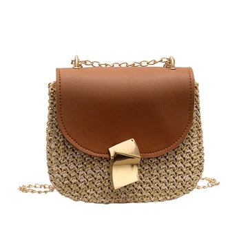Straw+Pu Crossbody Bags For Women Summer Rattan Bag Handmade Woven Beach Bohemia Handbag New Fashion Brand Straw Saddle Bag
Straw+Pu Crossbody Bags For Women Summer Rattan Bag Handmade Woven Beach Bohemia Handbag New Fashion Brand Straw Saddle Bag