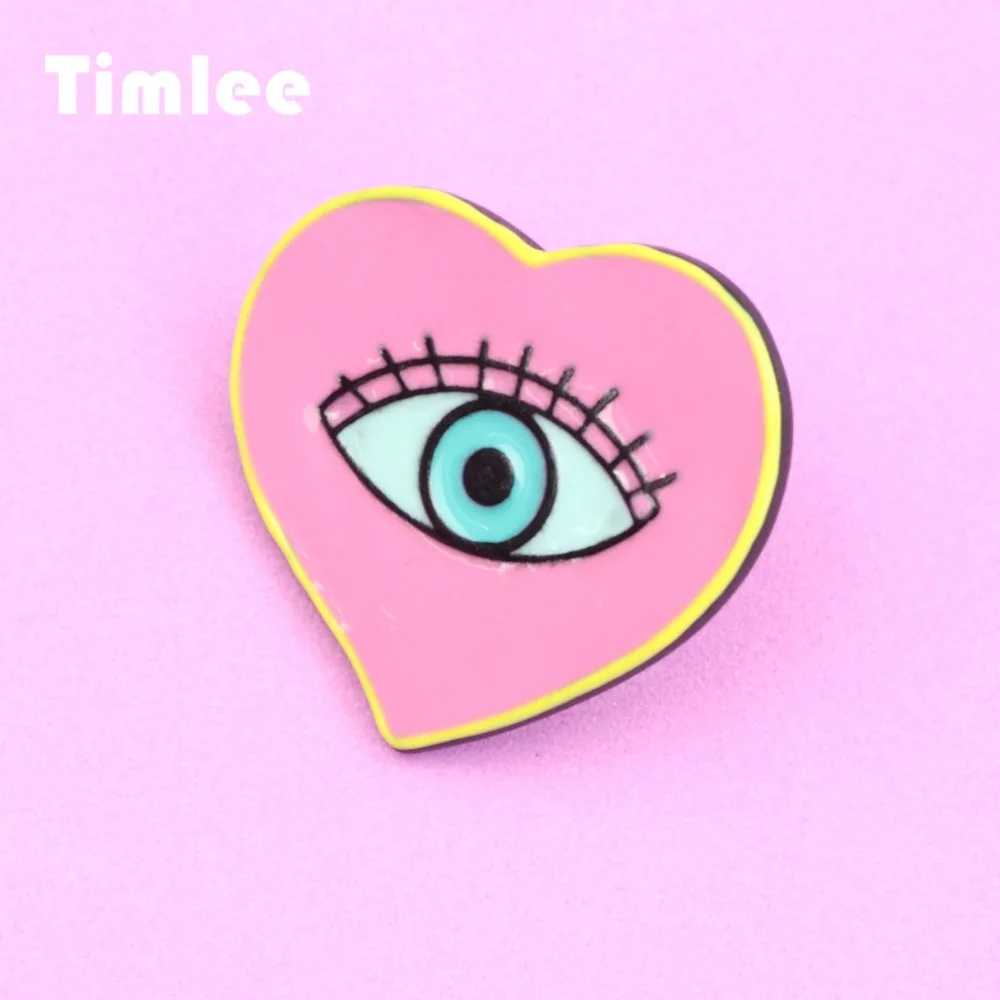Timlee X277 Heart Enamel Pins Evil Eye Alloy Brooch Pins,Fashion Jewelry Wholesale
Timlee X277 Heart Enamel Pins Evil Eye Alloy Brooch Pins,Fashion Jewelry Wholesale