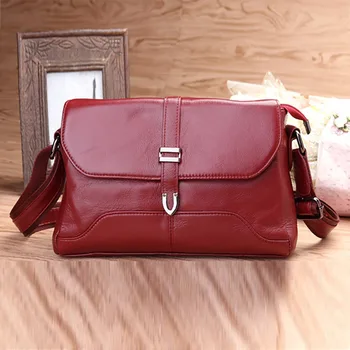 Fashion Women Genuine Cowhide Leather Single Shoulder Bag Travel Casual Ladies Luxury Messenger Crossbody Bags High Quality
Fashion Women Genuine Cowhide Leather Single Shoulder Bag Travel Casual Ladies Luxury Messenger Crossbody Bags High Quality