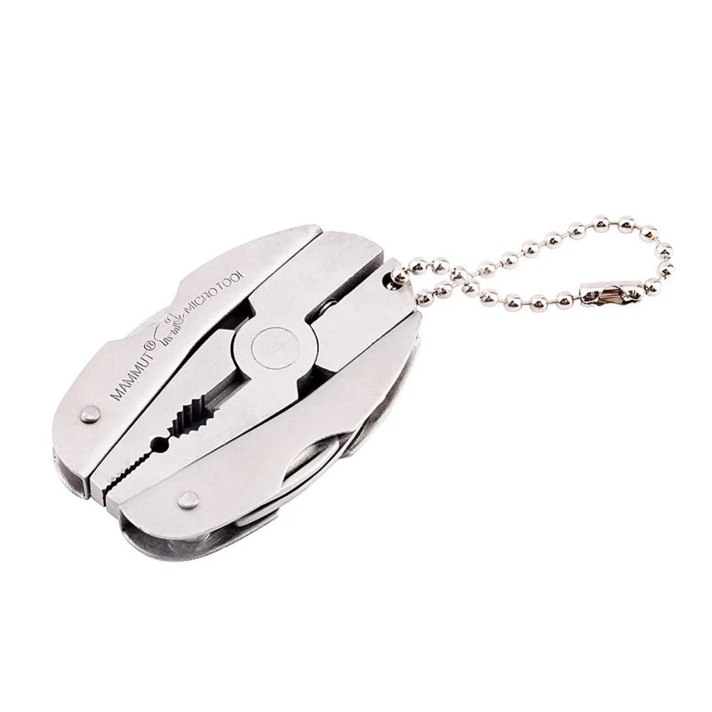Hot Sale! Multifunctional Portable Pocket Tools Stainless Steel Foldable Keychain Plier Screwdriver Outdoor Camping Hiking | Спорт и