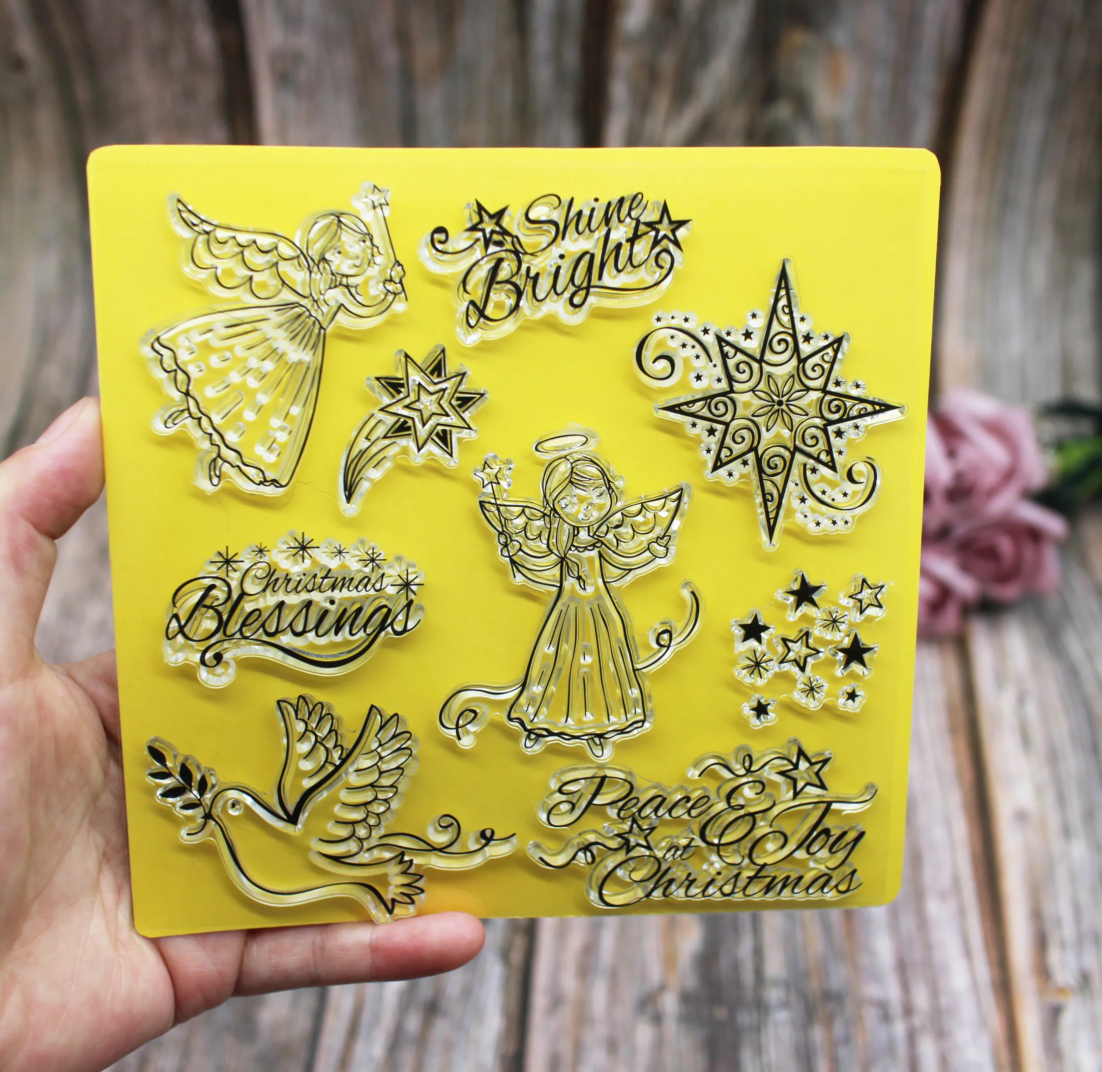 Angle girl with stars clear Stamp/seal For DIY Scrapbooking/Card Making/Kids Christmas Fun Decor Supplie bird/letter stamps
Angle girl with stars clear Stamp/seal For DIY Scrapbooking/Card Making/Kids Christmas Fun Decor Supplie bird/letter stamps