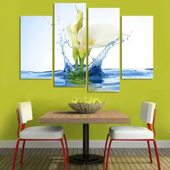 4 Pcs Hot Sell white calla Flowers Wall Art Picture Modern Home Decoration Living Room or Bedroom Canvas Print Painting
4 Pcs Hot Sell white calla Flowers Wall Art Picture Modern Home Decoration Living Room or Bedroom Canvas Print Painting