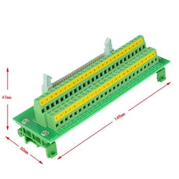 Servo IDC50 to terminal block IDC50 breakout board PLC relay adapter DIN Rail Mounting IDC50 Mini Breakout baord
Servo IDC50 to terminal block IDC50 breakout board PLC relay adapter DIN Rail Mounting IDC50 Mini Breakout baord